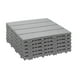 thumbnail image 1 of Piso Deck Modular X9 Jardin Exterior Silver, 1 of 4