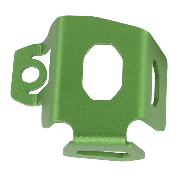 Cubierta del depósito de líquido de freno trasero, protector del depósito de líquido de freno trasero de motocicleta, protector del depósito de líquido de freno trasero, muy versátil