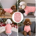 thumbnail image 5 of Dog Sweater, Knitted Heart Pattern Puppy Sweaters for Small Medium Large Dogs, Girl Boy Autumn/Winter High Elasticity Comfortable Pet Clothes, Christmas Holiday New Year Pet Outfit 1Pack, 5 of 6