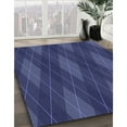 thumbnail image 3 of Ahgly Company Machine Washable Indoor Rectangle Transitional Blue Area Rugs, 5' x 8', 3 of 7