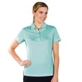 thumbnail image 1 of Monterey Club Women's Pique Solid Golf Polo Shirt #2060, 1 of 2