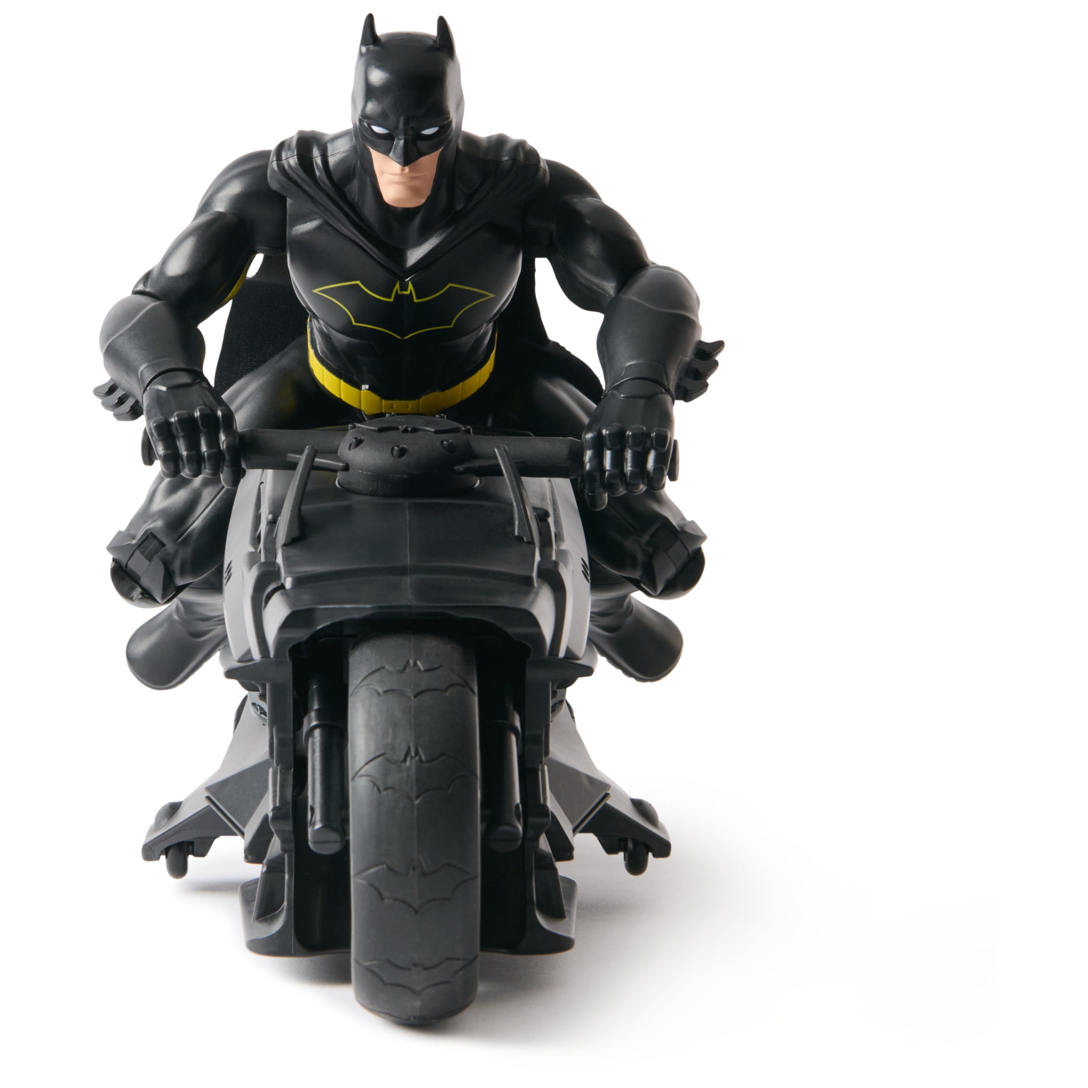 DC Comics, Batman Stealth Remote Control Batcycle with 12-Inch
