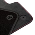 thumbnail image 5 of Audi A6 & S6 Floor Mats - Sedan & Wagon C6 - Red Stitching, 5 of 7
