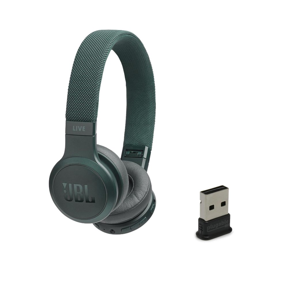 JBL Live 400BT Green OnEar Bluetooth Headphones w/BT Adapter Walmart