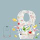 thumbnail image 2 of 20 Piezas Baberos Desechables de Bebés Baberos de Tela para Bebés Y Niños Pequeños No Tejidos Delantal de Alimentación de Saliva Baberos de Papel Baberos Portátiles, 2 of 9