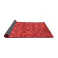 thumbnail image 2 of Ahgly Company Indoor Round Abstract Red Modern Area Rugs, 8' Round, 2 of 4