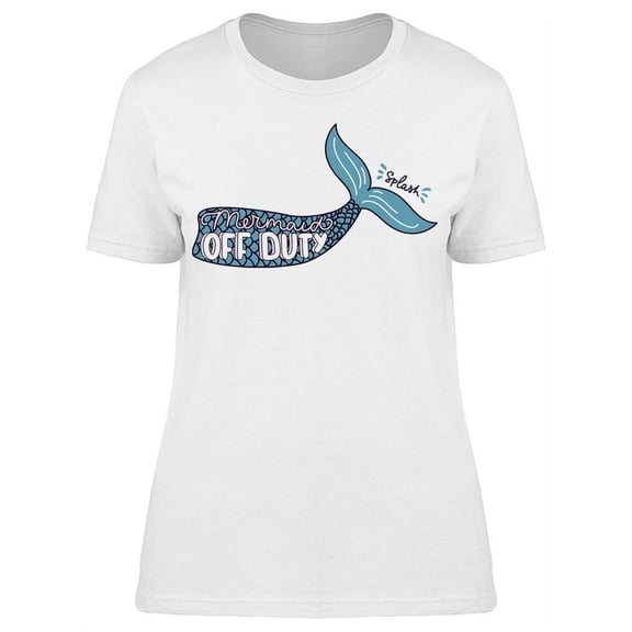 Mermaid Off Duty T-Shirt Women -Image by Shutterstock, Female Large