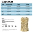 thumbnail image 6 of Bixox Men's Gold Drops Printed Shirt Sleeveless Fitness Tank Top-Small, 6 of 7