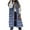 Blue, variant on 2024 Womens Winter Coats Quilted Puffer Vest Solid Color Hooded Single-Breasted Mid-Length Sleeveless Pocket Padded Jacket Olive Green