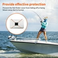 thumbnail image 5 of Adjustable Fishing Graph Cover Straps - Fish Finder Bungee Straps to Secure Cover During Travel, Fit up to 18 in Screens, 5 of 7