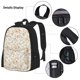 thumbnail image 3 of Balery Floral1 Mochila Escolar 3 en 1 para Niños - Mochila Resistente con Lonchera Térmica y Estuche - Mochila Escolar para Niños y Niñas, 3 of 7
