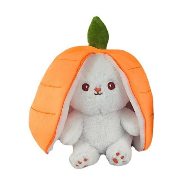 Animal de peluche de conejo para niños y niñas, juguete de felpa suave, cojín de almohada de conejito lindo, recuerdo de fiesta de cumpleaños y Baby Shower, E65D