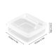 thumbnail image 2 of Caja de almacenamiento de queso y mantequilla, refrigerador portátil, organizador de mantenimiento fresco de frutas y verduras, contenedor de queso transparente, 2 uds., 2 of 5