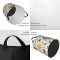 thumbnail image 2 of Sikiie Winter Christmas And New Year Deer Print Round Dirty Clothes Basket, Waterproof Standing Foldable Storage Basket, for Laundry Room, Bedroom, Bathroom Storage-Medium, 2 of 6
