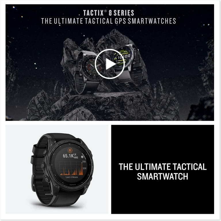 Garmin Tactix 8 51mm Solar Charged Display Smart Watch