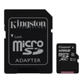 thumbnail image 1 of Tarjeta de Memoria Kingston Micro Sd 128 Gb Canvas Select Plus Con Adaptador Negro, 1 of 4