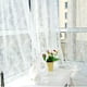 thumbnail image 2 of Cortina transparente Billuyoard para dormitorio Cortinas de ventana Cortinas de tul Blanco, 2 of 6