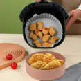 thumbnail image 4 of Cesta de silicona para freidora, molde de silicona para freidora de aire, fácil de limpiar, bandejas de horno para hornear, plato de Pizza, sartén para parrilla, accesorios para freidora de aire, 4 of 4