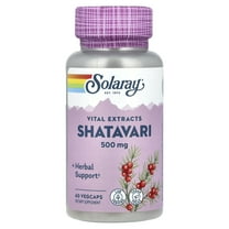 Solaray Vital Extracts, Shatavari, 500 mg, 60 VegCaps