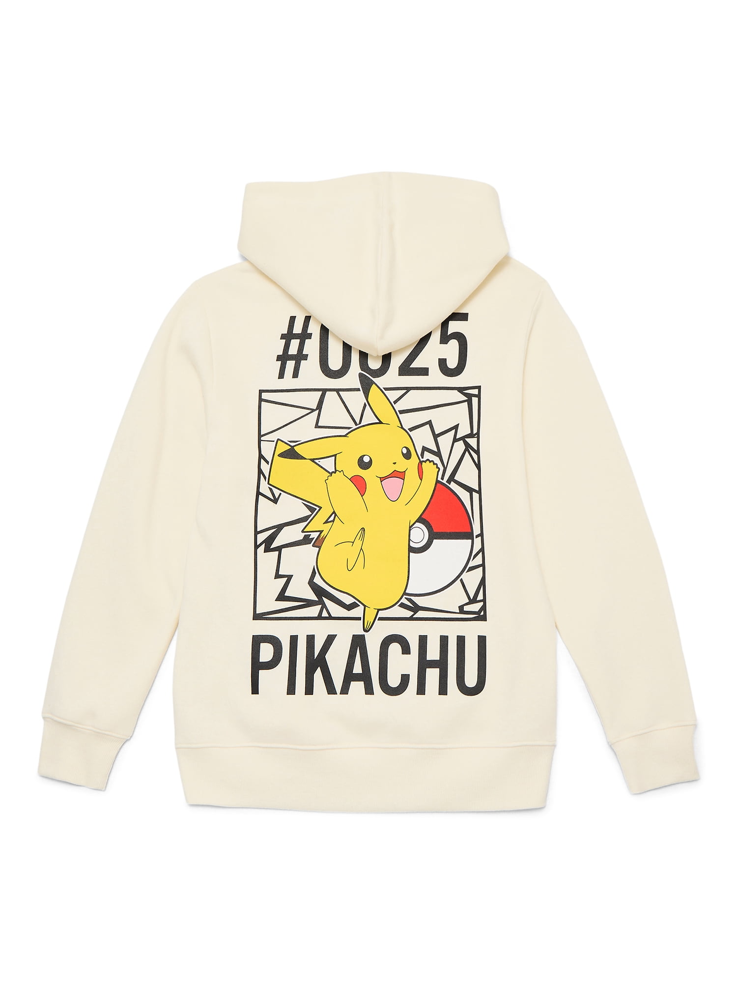 Pokémon, Boys' & Big Boys' Graphic Hoodie, Pika Pika Pokeball, Sizes 4-18