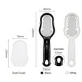 thumbnail image 3 of Graflsoa Stainless Steel Foot Callus Remover with Lid, Anti-Splash Pedicure File, White, OPP Bag Packaging, 3 of 6