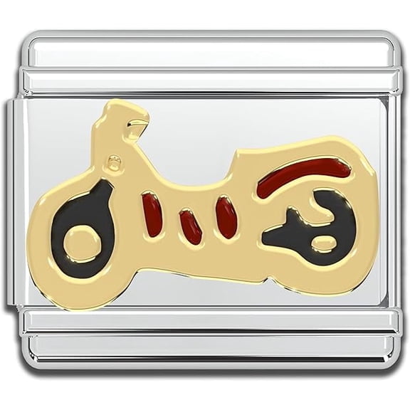 Fablinks Italian Charms for Mother Gifts (Bike)