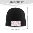 thumbnail image 3 of Junzan No Drama Llama Mens Winter Hats Thick Knit Cuff Beanie Cap Beanie Hat, 3 of 7