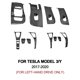 thumbnail image 1 of Cubierta de marco, accesorios interiores, pegatina Interior de coche útil para Tesla modelo 3 Y, 1 of 8