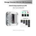 thumbnail image 4 of Base, soporte de aluminio y hub para Mac Mini M4 con carcasa SSD, 4 of 8