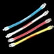 thumbnail image 3 of EeaseMX amortiguadores de vibraciones para raquetas de tenis largas, clásicos, de silicona, con ganchos dobles (colores variados), 3 of 7
