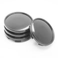 4 Pcs 68mm Wheel Center Hub Cap Cover DustProof No Badge Emblem Car