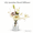 Lily & Jasmine, variant on C&D Floral Reed Diffuser with Decorative Artificial Flowers, 100 mL, Bamboo Grove