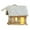 Style B, variant on Christmas Hanging Decoration Light Up Village House Wooden Xmas Cabin Illuminated for Living Room Holiday Scene