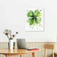 thumbnail image 3 of Acheng Watercolor Painting Of Shamrock Large St. Patrick's Day Canvas Art,Picture,Modern Art Artwork Wall Decor Dining Living Room Kitchen Decor  pattern1, 3 of 5