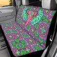 thumbnail image 2 of FUIALDOLG Mandala Elephant Rear Bench Seat Covers for SUV, 2 Piece Non-Slip Car Rear Seat Covers, Durable Dirt Proof Back Seat Covers for Sedan Van, 2 of 4
