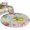 Beige, variant on Summer Lemons Round Area Rug 3Ft Washable Small Circle Rugs for Kitchen Entryway, Coastal Nautical Shell Crab Vintage Art Non-Slip Carpet Floor Mats Indoor Outdoor Carpet Runner Aesthetic Home Decor