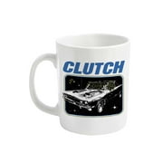 Clutch Mug Space Grass Band Logo new Official White Boxed