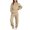 Beige, variant on IROINNID Tracksuit For Women 2 Pieces Set Discount Drop Shoulder Sleeves Solid Loose Sweatshirts Long Sleeve Round Neck Tops/Shirt Set Sport Suit,Beige