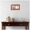 thumbnail image 2 of ArtToFrames Collage Photo Picture Frame with 2 - 4x5 Openings, Framed in White with Red Orange and Black Mats (CDM-3966-42), 2 of 8