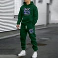 thumbnail image 2 of CONZONE Mens Sweatsuit 2 Piece Sets Mens Jogging Tracksuit Set Number 23 Graphic Y2K Pullover Hoodies Sweatpants Soft Sweat Suit for Men Cozy Fall Winter Track Suit, 2 of 5