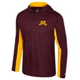 thumbnail image 2 of Men's Colosseum Maroon Minnesota Golden Gophers Always Sunny Quarter-Zip Hoodie, 2 of 3