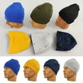thumbnail image 3 of Multicolors 1/6 Miniature Soldier Doll Clothes Accessories Male Fashion Hats Doll Knitted Hat Cotton Knitted Hats Casual Wear Caps 1, 3 of 8