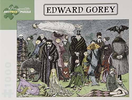 Edward Gorey 1,000-Piece Jigsaw Puzzle (Pomegranate ...