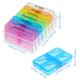 thumbnail image 2 of DEEPCRAFF Organizador Portátil Para Medicamentos De 7 Días Plástico Duro Con Secciones Codificadas, 2 of 6