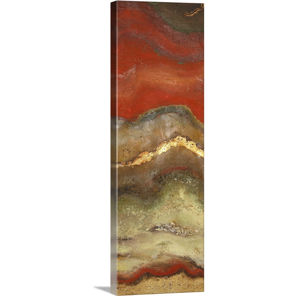Great BIG Canvas "Tierra Panel I" Canvas Wall Art 12x36