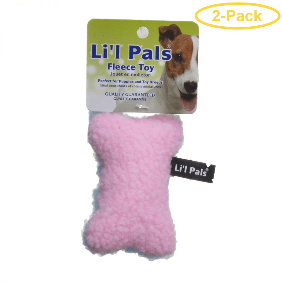 fleece dog bone toy