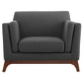 thumbnail image 5 of Modway Chance Upholstered Fabric Armchair in Gray, 5 of 5