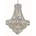 thumbnail image 1 of Elegant Élégant Lighting Siècle 24" 12 Lumière Lustre en Cristal, 1 of 1