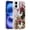 Gold, variant on XPM for Apple iPhone 17 (6.3") Phone Case, Epoxy Glitter Flowers Bling 3D Butterfly Fashion TPU Hybrid with Shockproof Protection Cover for iPhone 17 (Gold)