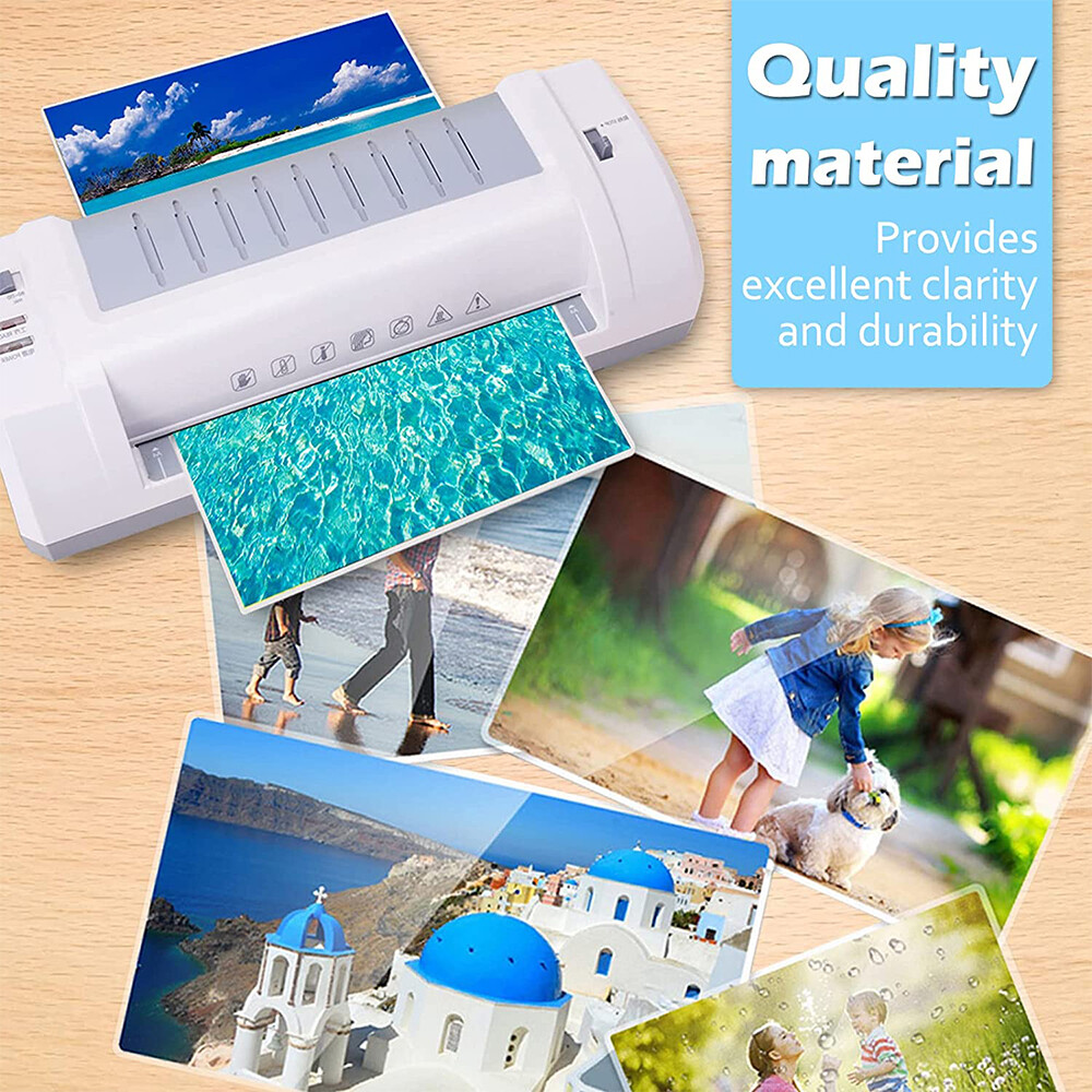 500Pack Thermal Laminating Pouches 3 Mil 9" x 11.5" Letter Size Laminator Sheets